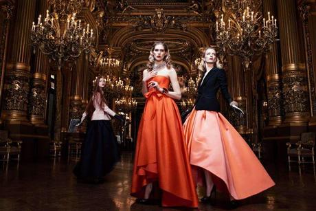 Dior investit l'Opéra Garnier pour son shooting automne/hiver...