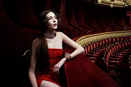 Dior investit l'Opéra Garnier pour son shooting automne/hiver...
