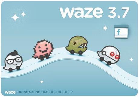  Waze, l’application mobile de navigation GPS intègre les événements Facebook 