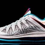 Nike LeBron X Low Hornets Silver Teal