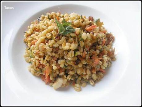 Blé à l'asiatique Blé à l'asiatique