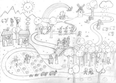 Le pays des comptines rough comptines