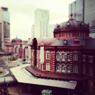Vers la gare de Tokyo