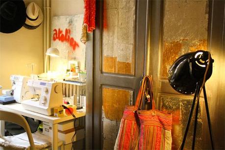 Intérieur d'artistes / KIM NGUYEN foulards Kim toulouse