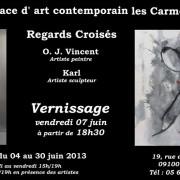 Exposition « Regards Croisés » O.J. Vincent- Karl Lefebvre à l’Espace d’art contemporain les carmes | Pamiers
