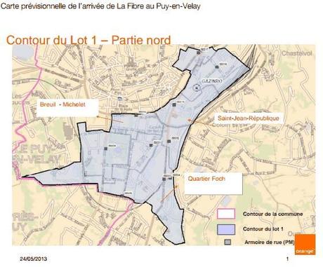La fibre optique au Puy-en-Velay à partir de 2014 !