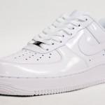 Nike Air Force 1 Downtown Silver Nike Air Force 1 Patent Leather White