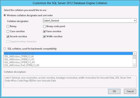 Configurer la collation SQL Server pour SharePoint