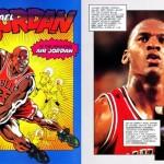 Air Jordan VIII Playoffs Nike Basketball Vintage Comic Books Pubs de 1993