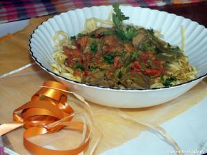 Canard épicé au lait de coco canard