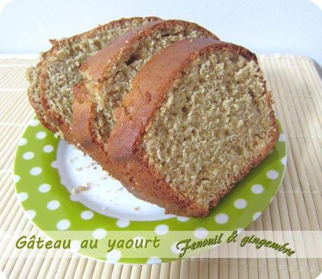 Gâteau au yaourt, fenouil & gingembre gâteau yaourt fenouil gingembre (scrap)
