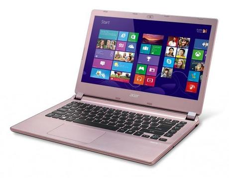 ACER dévoile ses nouveaux Aspire V V5-473_Arctic Rose_