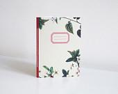 Floral notebook - A6