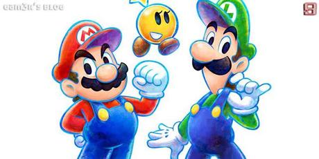 Mario & Luigi - Dream Team Bros. : Artworks et jaquette !