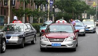 Les taxis de Shanghai
