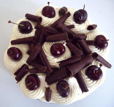 Gâteau Forêt Noire classique