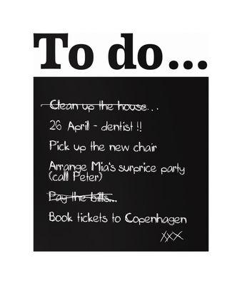 Stickers To Do - Ferm Living Stickers To Do - Ferm Living / Actu déco :La fête des pères