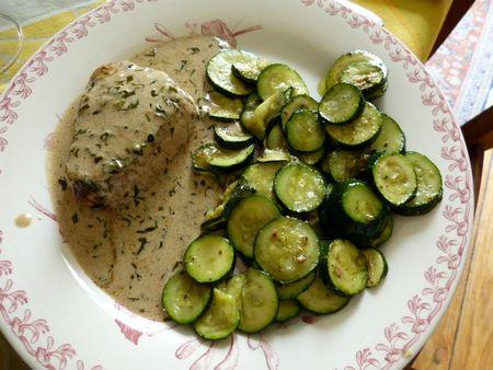 Pavé de veau à l'estragon armure 003