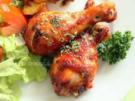 Pilons de poulet au ketchup et au piment de cayenne PilonsKetchupPimCayenBLOG7