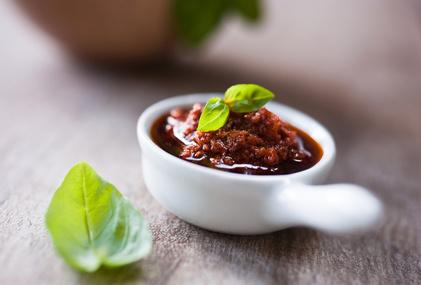 Pesto de tomates séchées ou pesto rosso Pesto de tomates