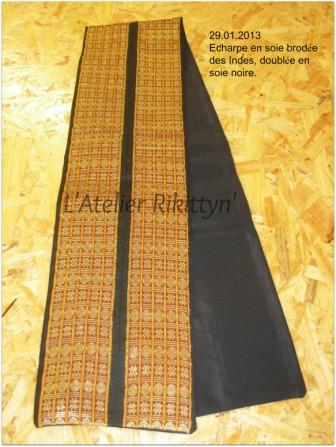 2013.06.08-4b- Écharpe cravate en soie
