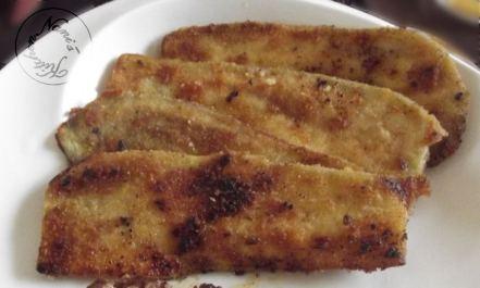 Aubergines panées aubergines frites (1)