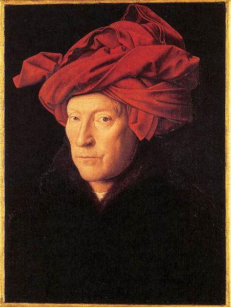 La mayonnaise en peinture File:Jan van Eyck - Man in a Turban - WGA7597.jpg