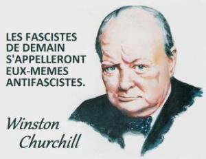 Le catalyseur Méric winston churchill sur les fascites de demain