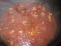 Nouilles chinoises dinde, poivrons et aigre douce pate-chinoise.jpg