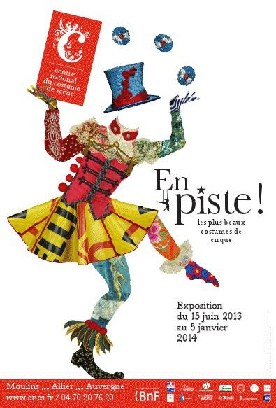 Expo ! « En piste ! » les plus beaux costumes de cirque, au CNCS de Moulins !