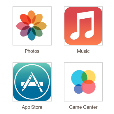 Icones iOS 7