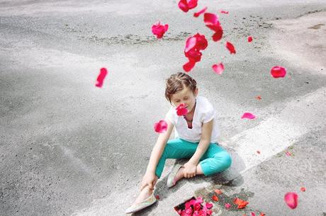 Un peu de land'art sur le bitume Un peu de land'art sur le bitume