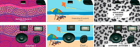 Lovengift - Appareil photo jetable personnalisable Love’n Gift et les cérémonies laïques