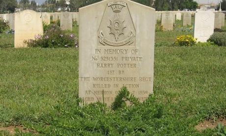 Harry Potter's grave