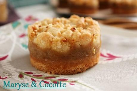 Sablés gourmands à la rhubarbe Sablés gourmands à la rhubarbe 111