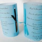 Un faire-part pour un moment inoubliable Faire-part rouleaux