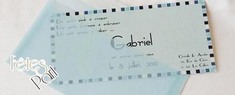 Un faire-part pour un moment inoubliable Faire-part Fetes-part