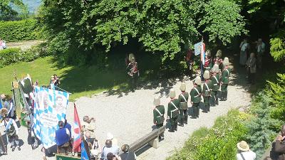 Messe commémorative pour le Roi Louis II de Bavière. Reportage photographique