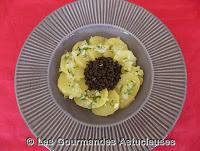 Salade de Pommes de terre au caviar