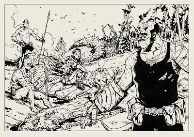 L'instant comics : La toute première commission, par Michael Dialynas