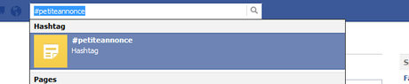 Le guide du #hashtag sur #Facebook le hashtag petite annonce sur Facebook