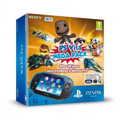 PS Vita Mega Pack à 199€ PS Vita Mega Pack à 199€