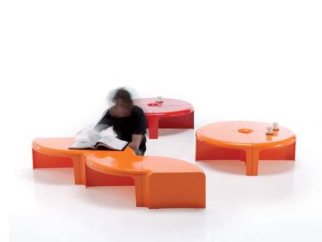 4/4 – Rodolfo Bonetto Table basse universelle / bibliothèque 4/4 - Rodolfo Bonetto - B-Line