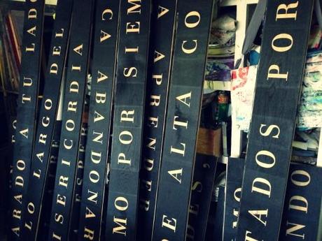 Marcher sur un poème à Bastille Atelier de sérigraphie, plancher original