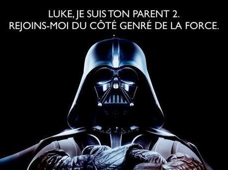 La Socialie n’aime pas les claques mais adore le Genre dark vador, parent 2 de luke