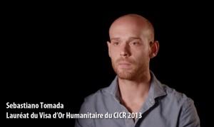 Le photojournaliste, Sebastiano Tomada, lauréat du « Visa d’Or Humanitaire du CICR », édition 2013