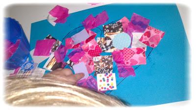 L'activité de la semaine : Cœur en collage L'activité de la semaine : Cœur en collage