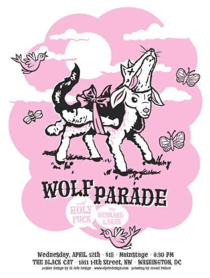 Wolf Parade en route la fanfare!!!