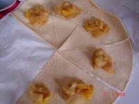 aventures culinaires croissants compote pomme/mangue