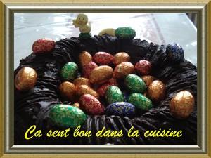 Nid de Pâques au chocolat Photo_091